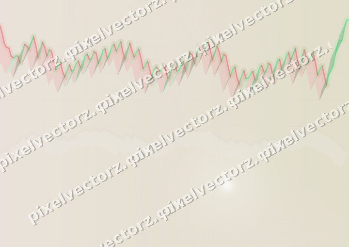 Soft pastel chart background in amber and pale orange