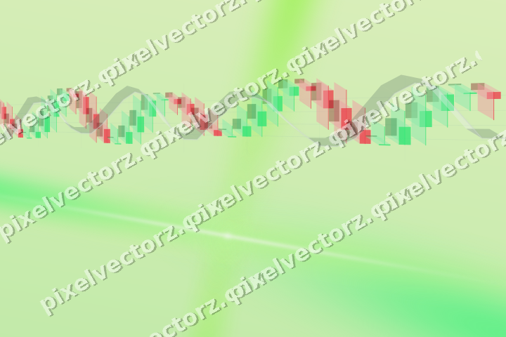 Soft pastel chart background in green and lime