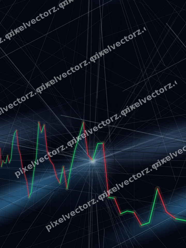 Nahtloser Neon Diagramm Hintergrund in Türkis und Blau