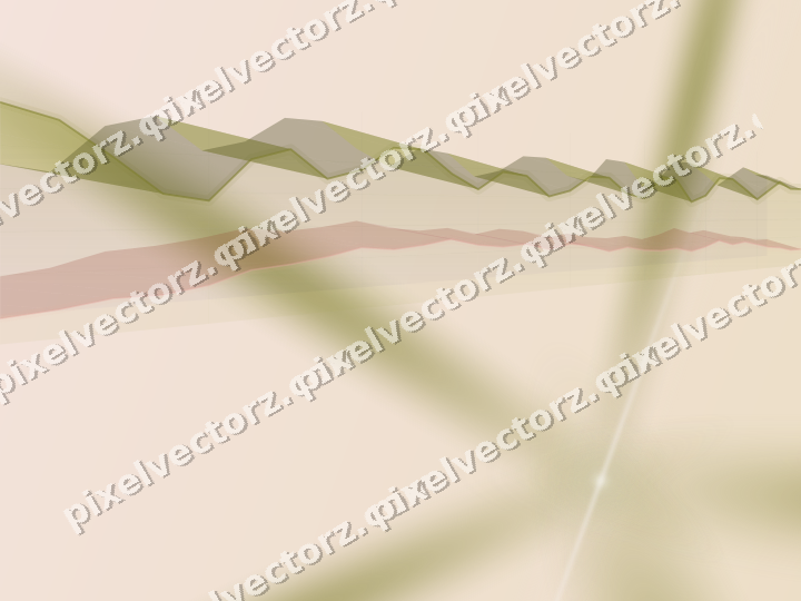 Soft pastel chart background in yellow and red