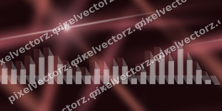 Nahtloser Neon Diagramm Hintergrund in Rosa und Rot