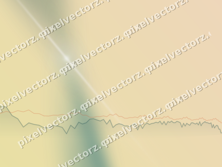 Soft pastel chart background in dark teal and orange