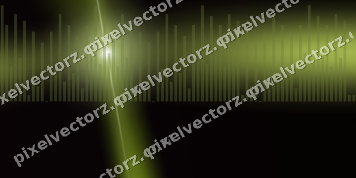 Glowing neon chart background in lime and pink