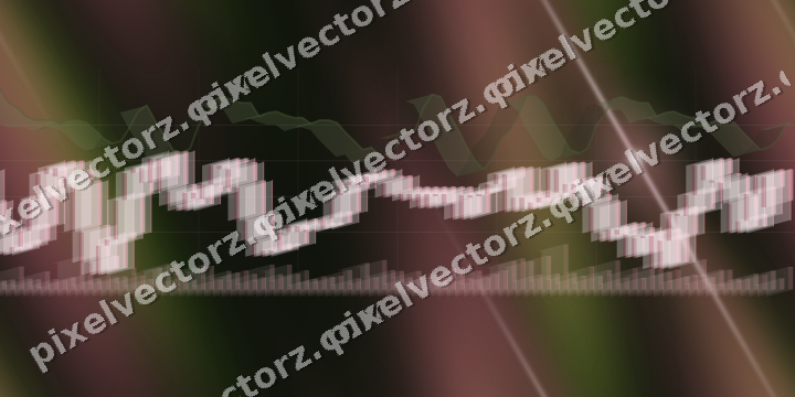 Nahtloser Neon Diagramm Hintergrund in Rosa und Limette