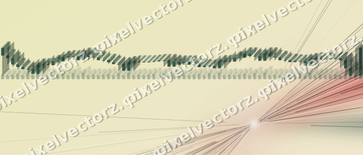Soft pastel chart background in dark green and red