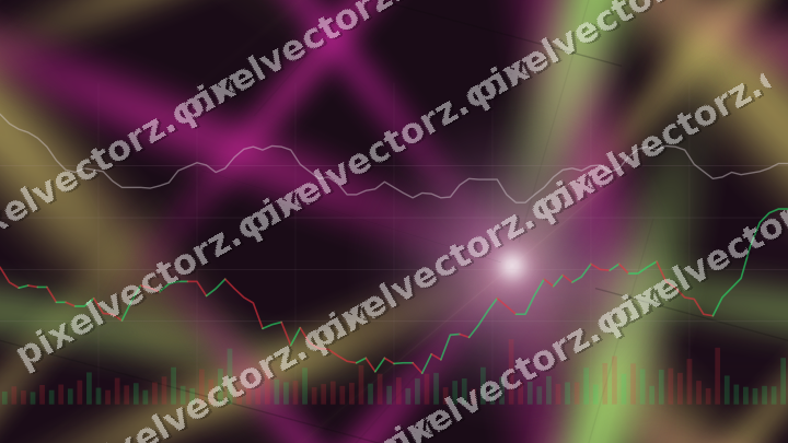 Nahtloser Neon Diagramm Hintergrund in Magenta und Limette