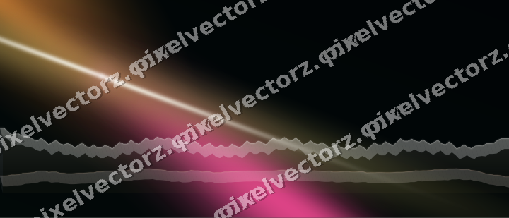 Glowing neon chart background in pink and orange