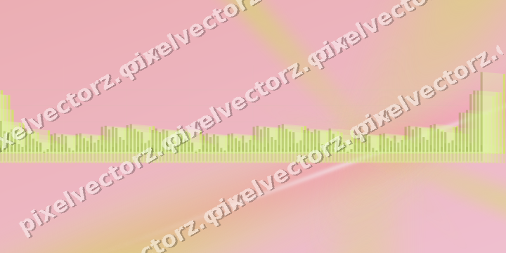 Soft pastel chart background in lime and amber