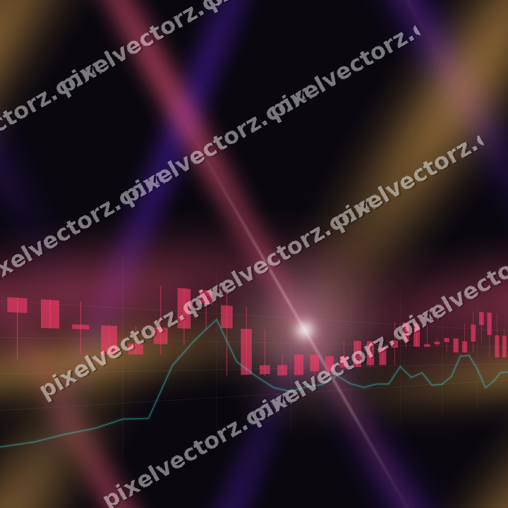 Nahtloser Neon Diagramm Hintergrund in Rosa und Bernstein