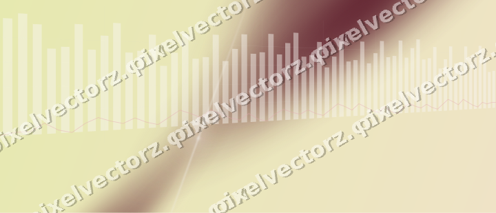 Soft pastel chart background in dark pink and amber
