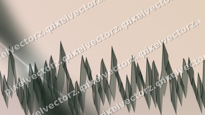 Soft pastel chart background in dark green and red
