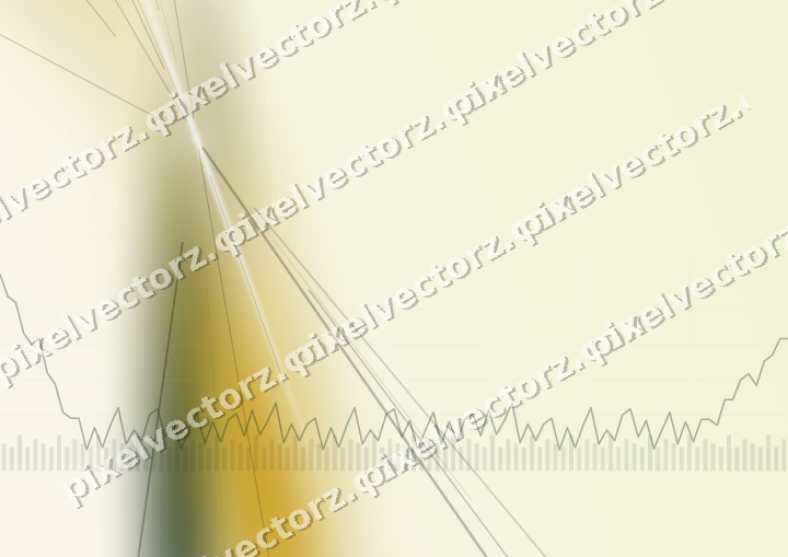 Soft pastel chart background in dark green and amber