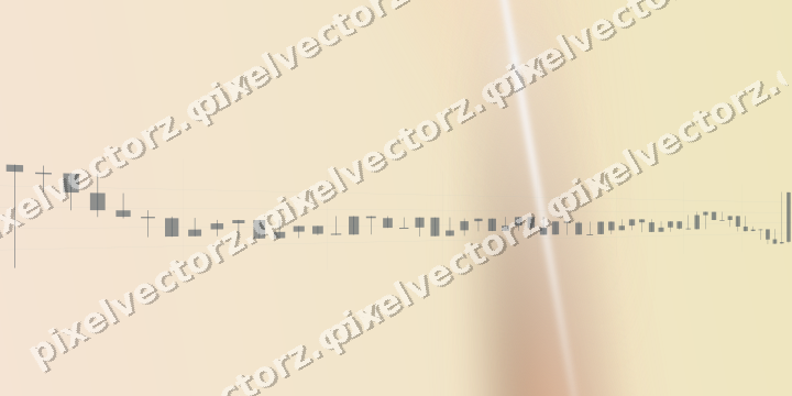 Soft pastel chart background in blue and orange