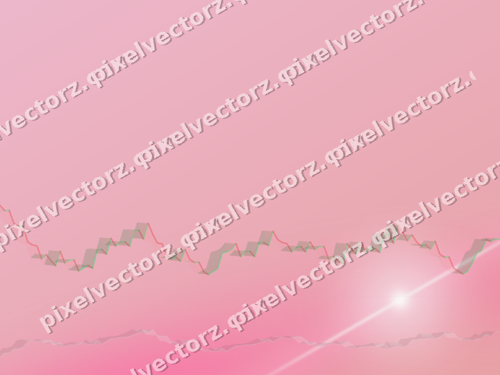 Soft pastel chart background in pink and blue