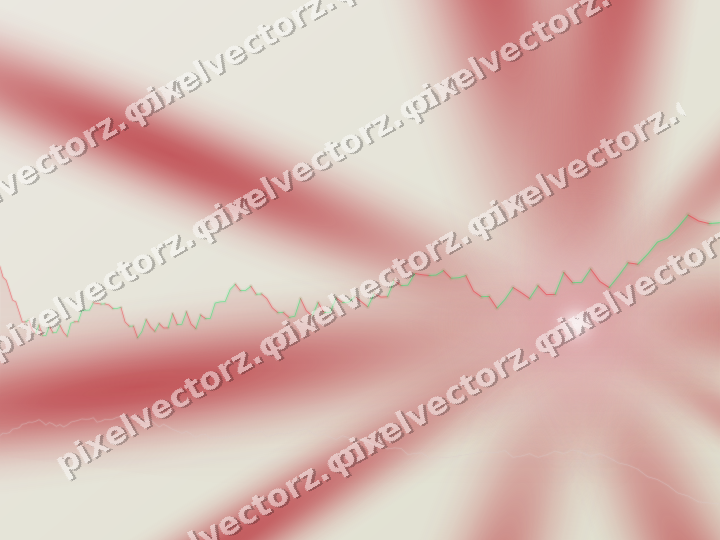 Soft pastel chart background in red and pale amber