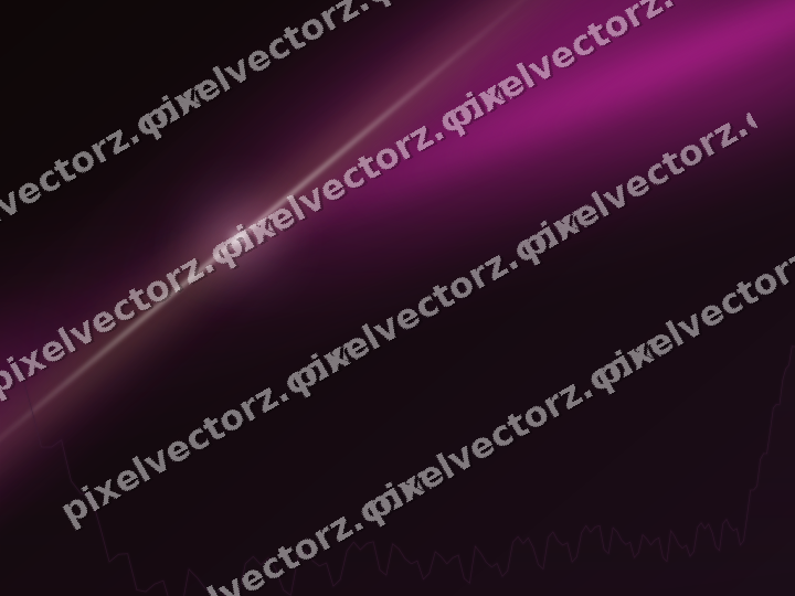 Glowing neon chart background in magenta and amber