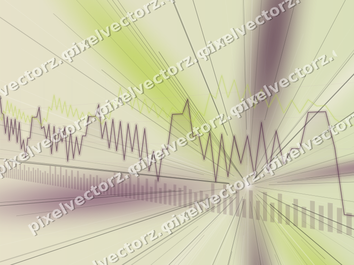 Soft pastel chart background in dark magenta and lime