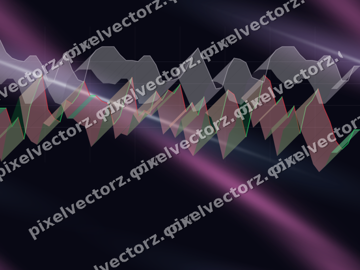 Nahtloser Neon Diagramm Hintergrund in Violett und Blau