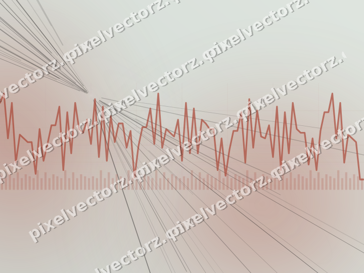 Soft pastel chart background in red and orange