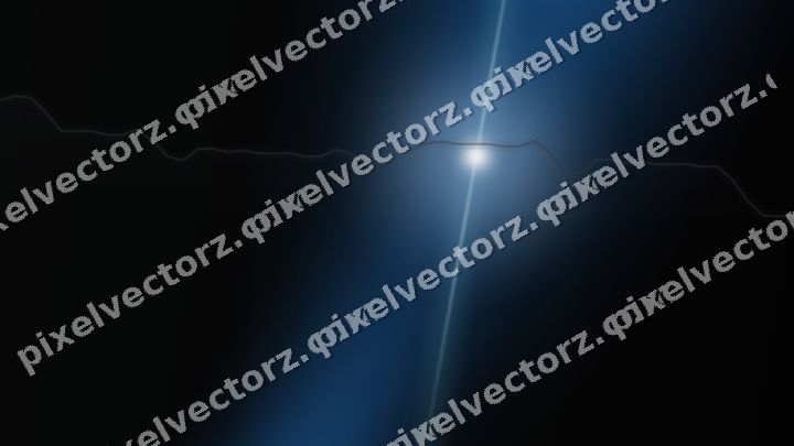 Glowing neon chart background in blue and teal