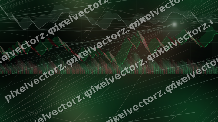 Nahtloser Neon Diagramm Hintergrund in Grün und Rot