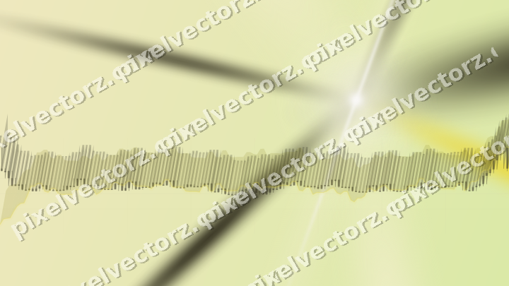 Soft pastel chart background in dark amber and yellow