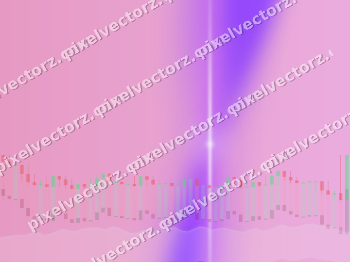 Soft pastel chart background in purple and blue