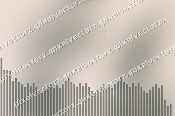 Soft pastel chart background in dark green and red