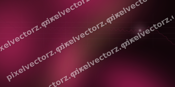 Glowing neon chart background in pink and green