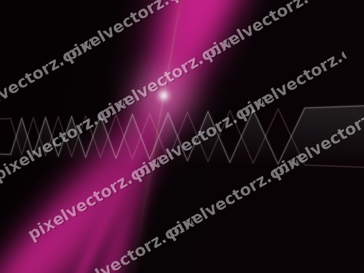 Glowing neon chart background in magenta and pink