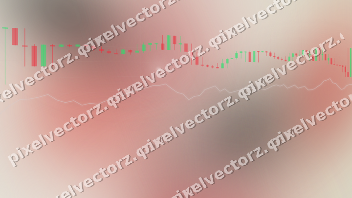 Soft pastel chart background in red and pale amber