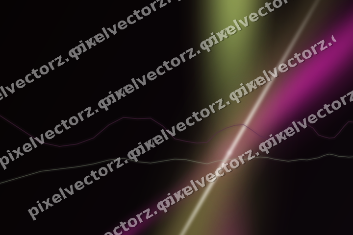 Glowing neon chart background in magenta and lime
