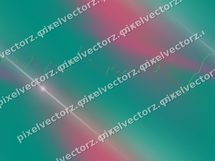 Nahtloser Neon Diagramm Hintergrund in Rosa und Orange