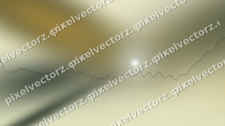 Soft pastel chart background in dark green and amber