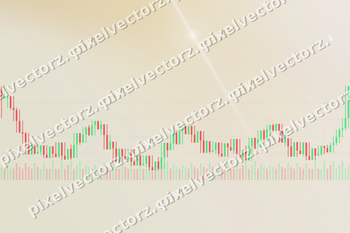 Soft pastel chart background in amber and pale orange