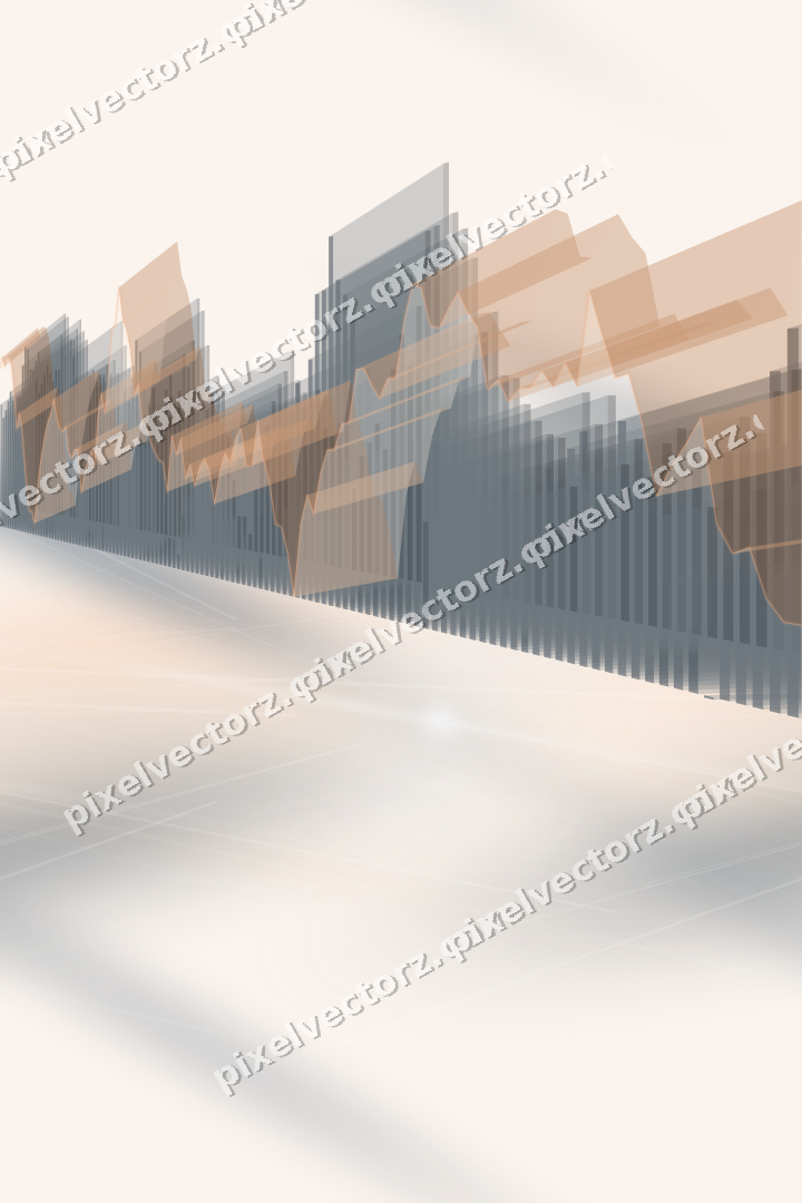 Nahtloser Pastell Diagramm Hintergrund in Blau und Orange