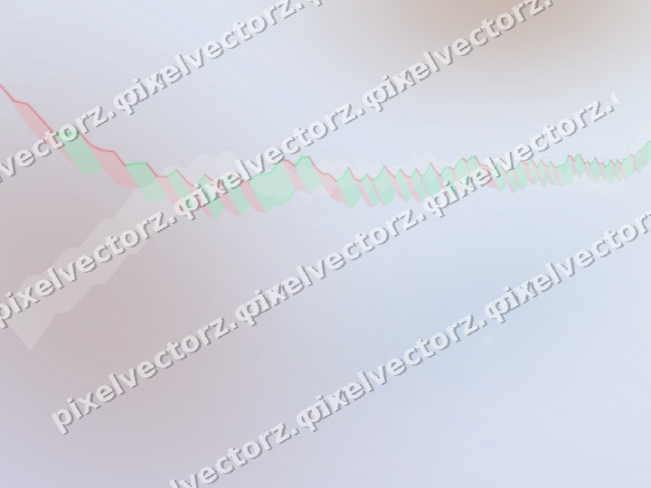 Soft pastel chart background in blue and orange