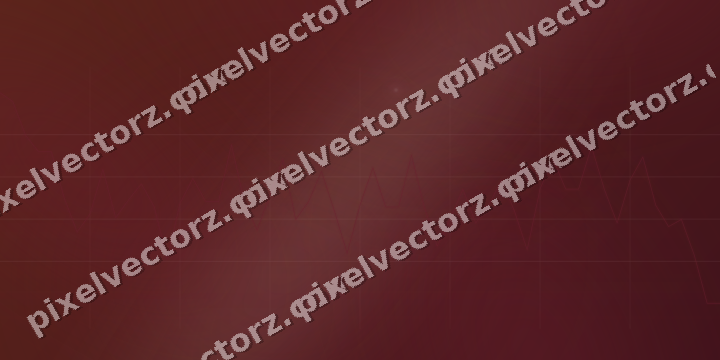 Glowing neon chart background in dark pink and red