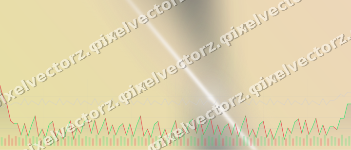 Soft pastel chart background in dark blue and red