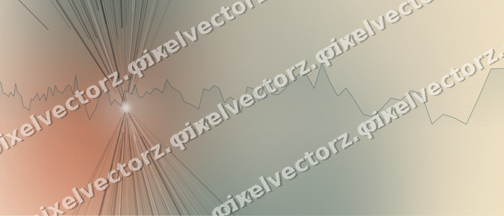 Soft pastel chart background in dark teal and orange