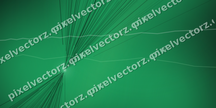 Glowing neon chart background in green and amber