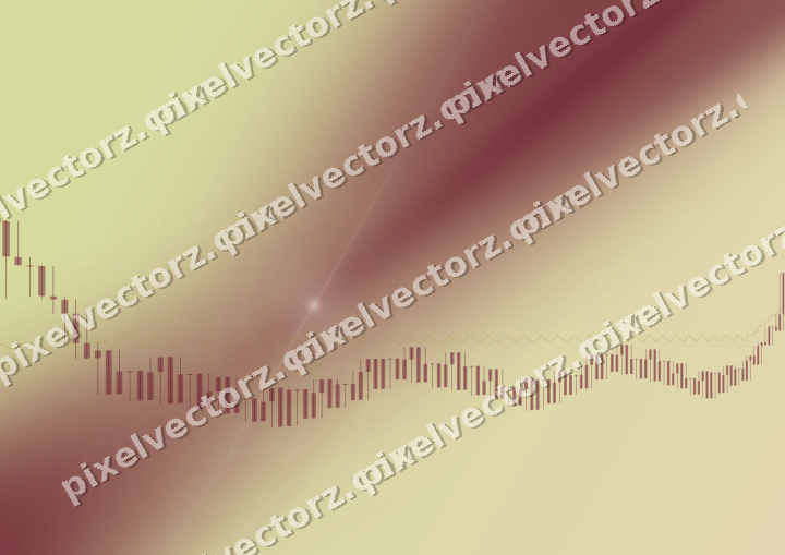 Soft pastel chart background in dark pink and red