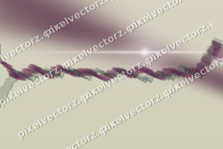 Soft pastel chart background in dark magenta and pink
