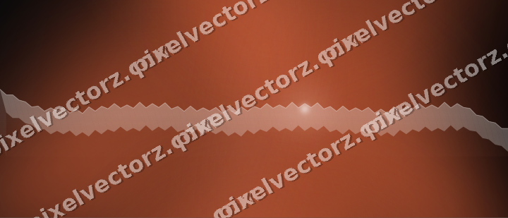 Glowing neon chart background in orange and cyan