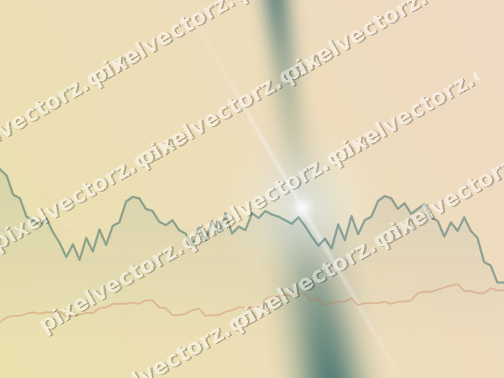 Soft pastel chart background in dark teal and orange