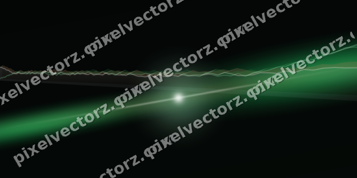 Glowing neon chart background in green and red