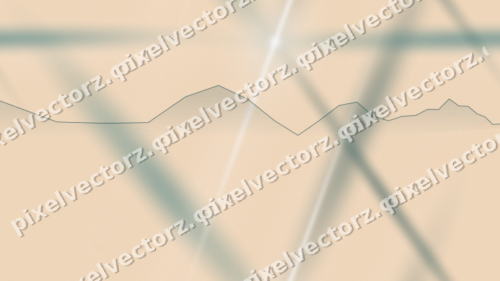 Nahtloser Pastell Diagramm Hintergrund in Dunkelpetrol und Orange