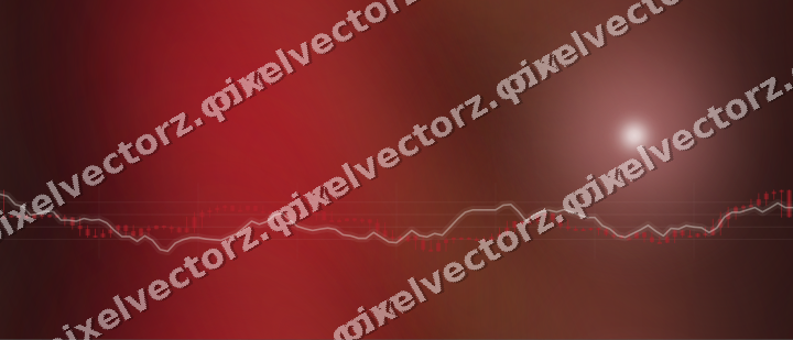 Nahtloser Neon Diagramm Hintergrund in Rot und Bernstein