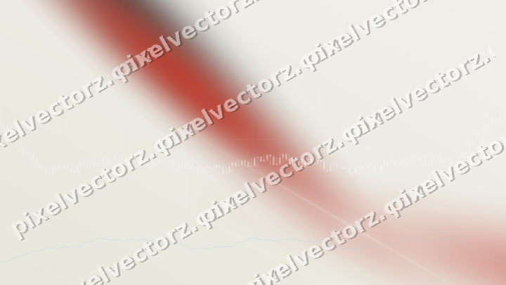 Soft pastel chart background in red and pale amber