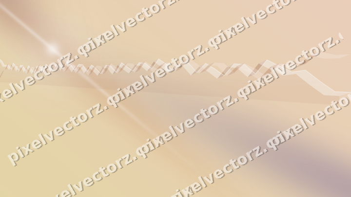 Soft pastel chart background in orange and blue